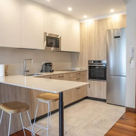 Egona- Vivienda En El Centro De A 1 Min De La Playa Apartmán